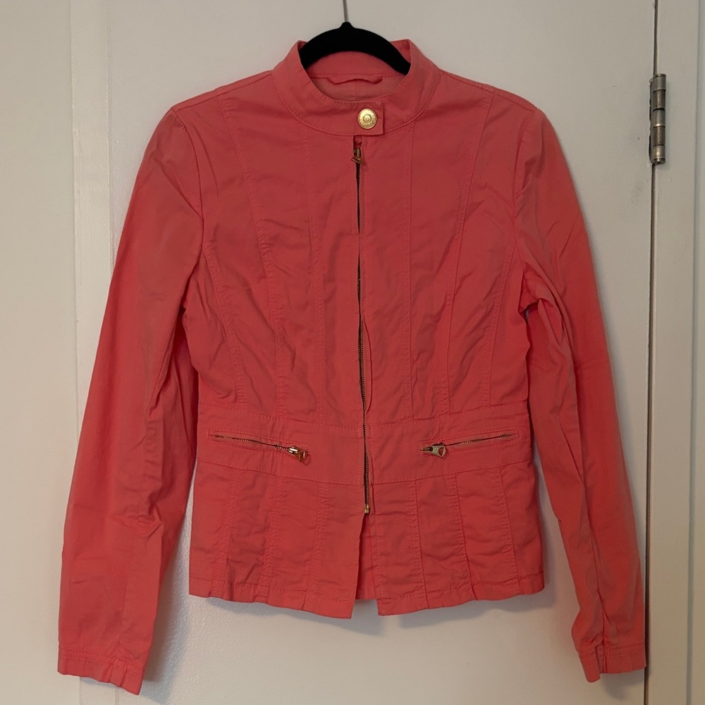 ESCADA Women’s Coral Zip-Front Jacket